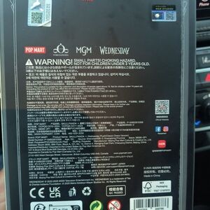 Pop Mart Wednesday Addams Collectible Figure